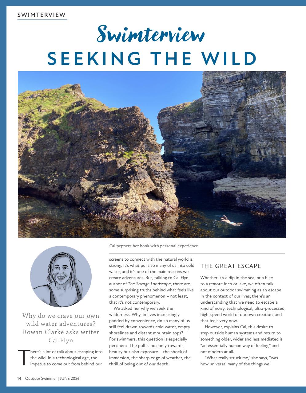 Outdoor Swimmer Preview Pages