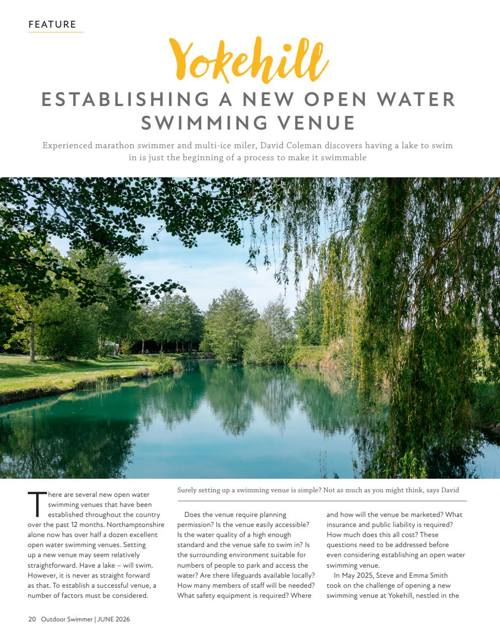 Outdoor Swimmer Preview Pages
