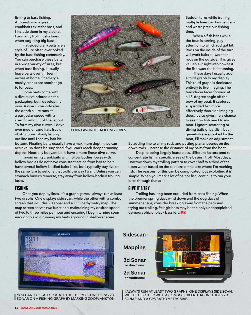 BASS ANGLER MAGAZINE Preview Pages