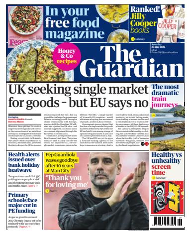 The Guardian Newspaper issue Saturday, 23 May 2026