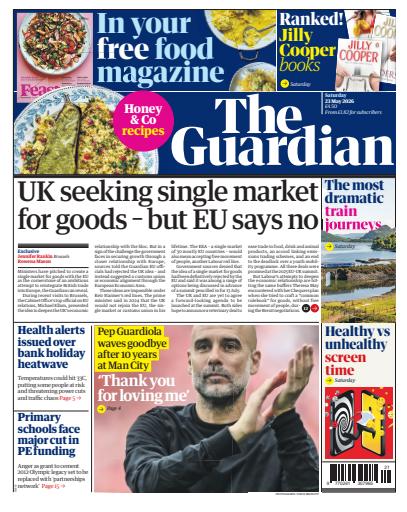 The Guardian Newspaper - Saturday, 23 May 2026 Back Issue