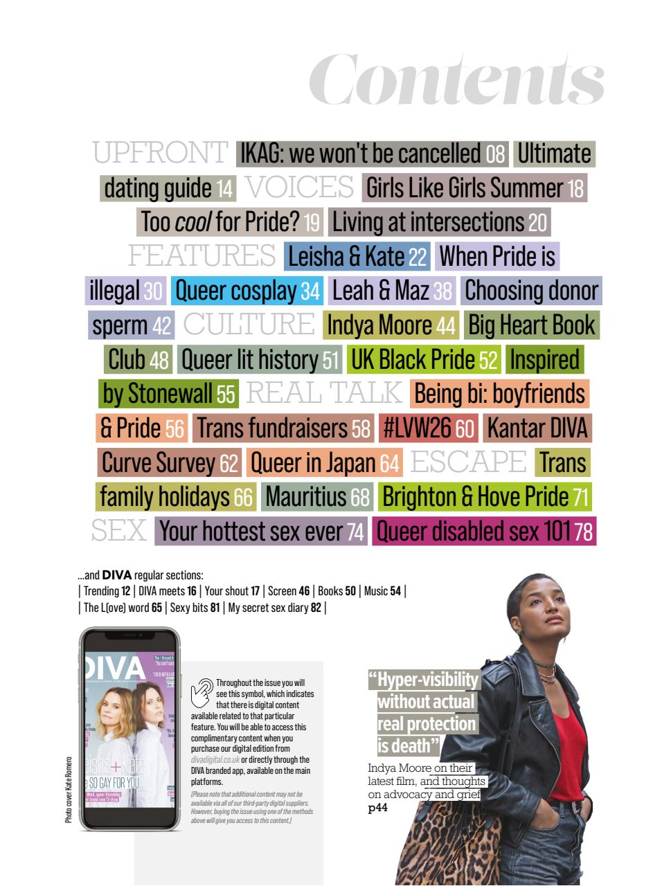 DIVA Magazine Preview Pages