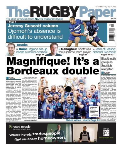 The Rugby Paper issue 