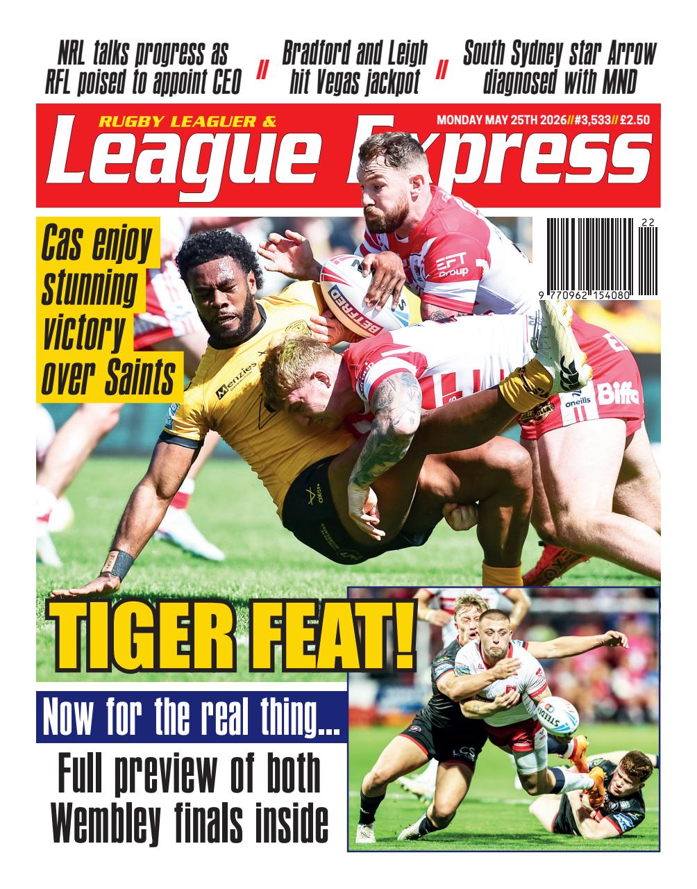 League Express Preview Pages