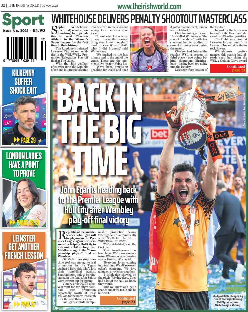 Irish World Preview Pages