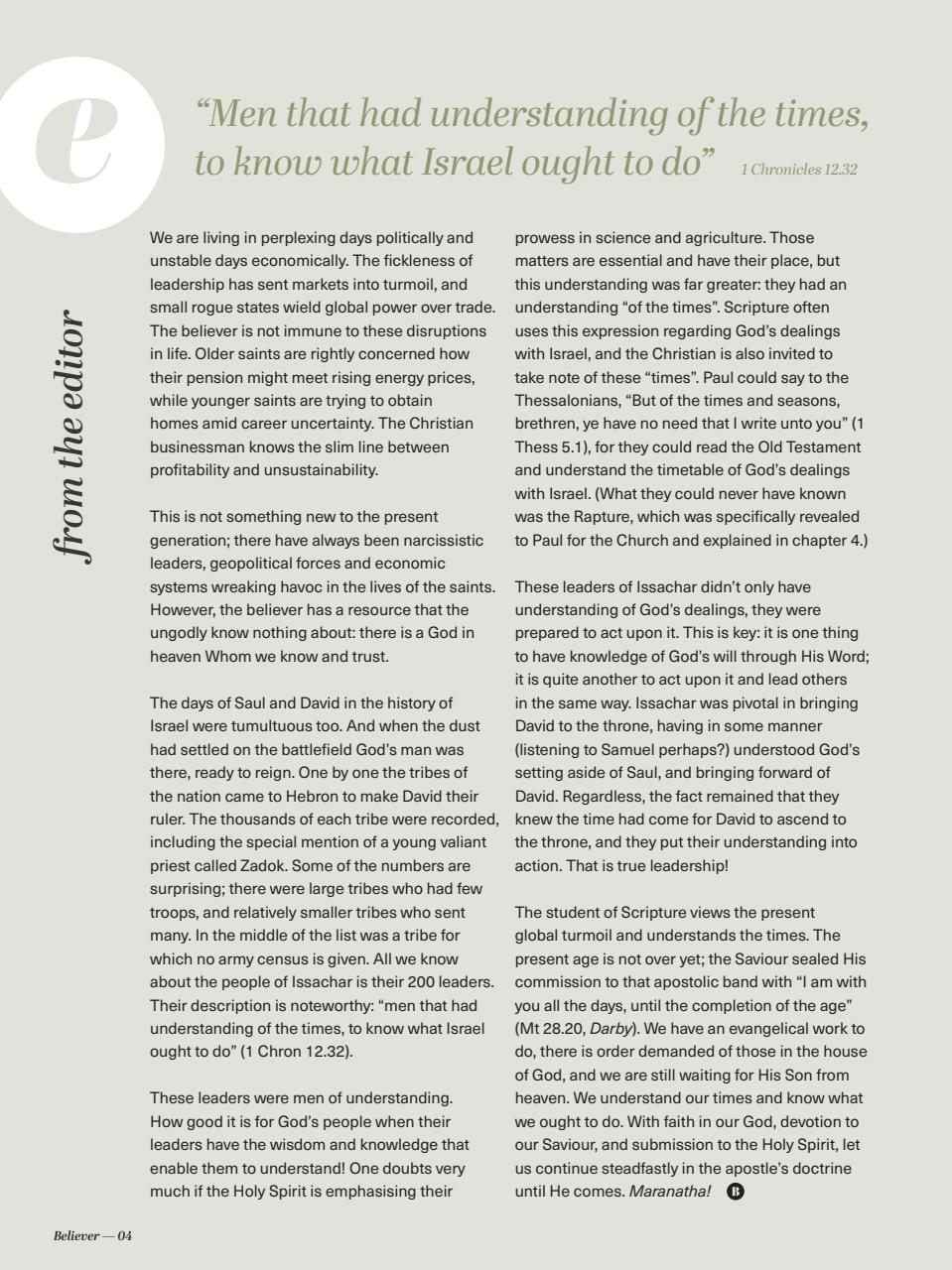 Believer Magazine Preview Pages