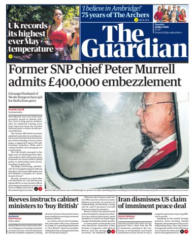 The Guardian Newspaper issue Tuesday, 26 May 2026