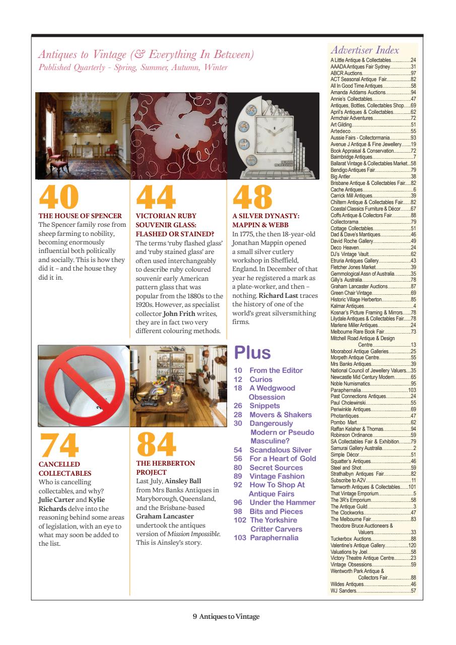 Antiques to Vintage Preview Pages