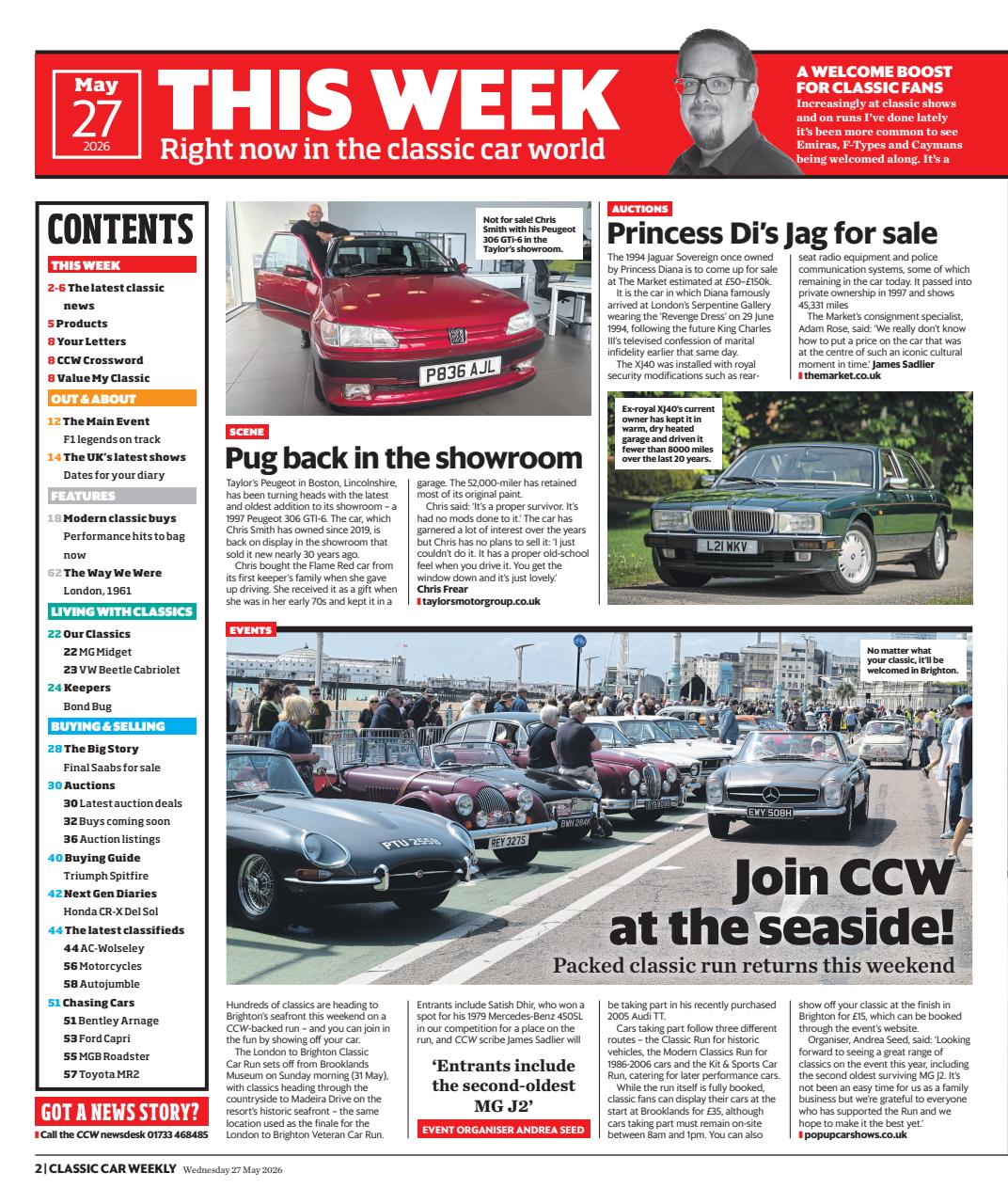 Classic Car Weekly Preview Pages