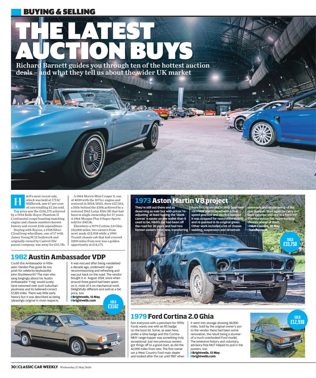Classic Car Weekly Preview Pages