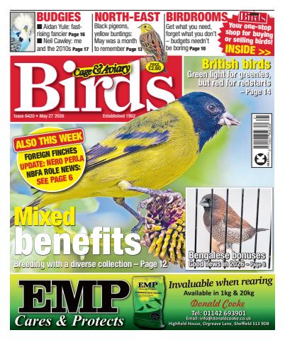Cage & Aviary Birds issue 27th May 2026