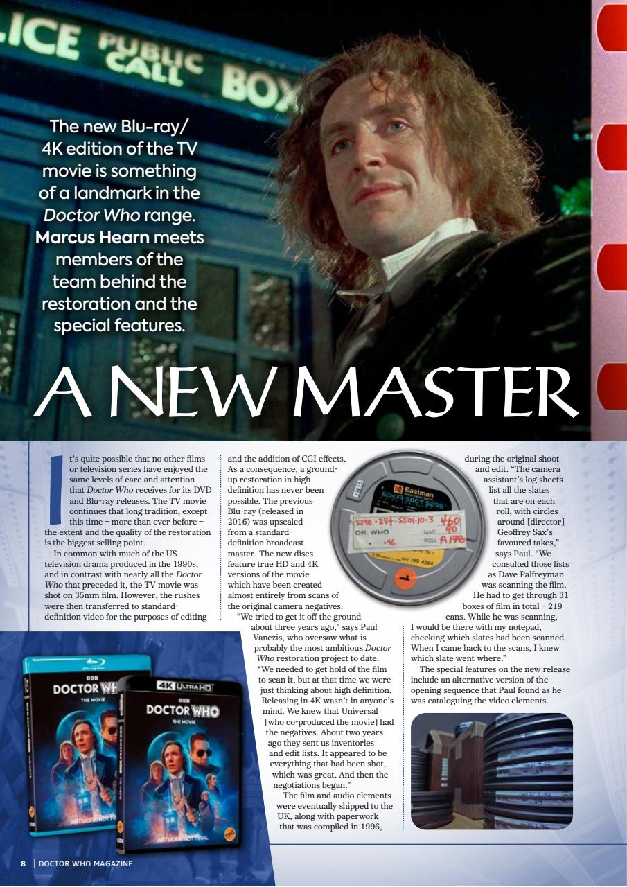 Doctor Who Magazine Preview Pages