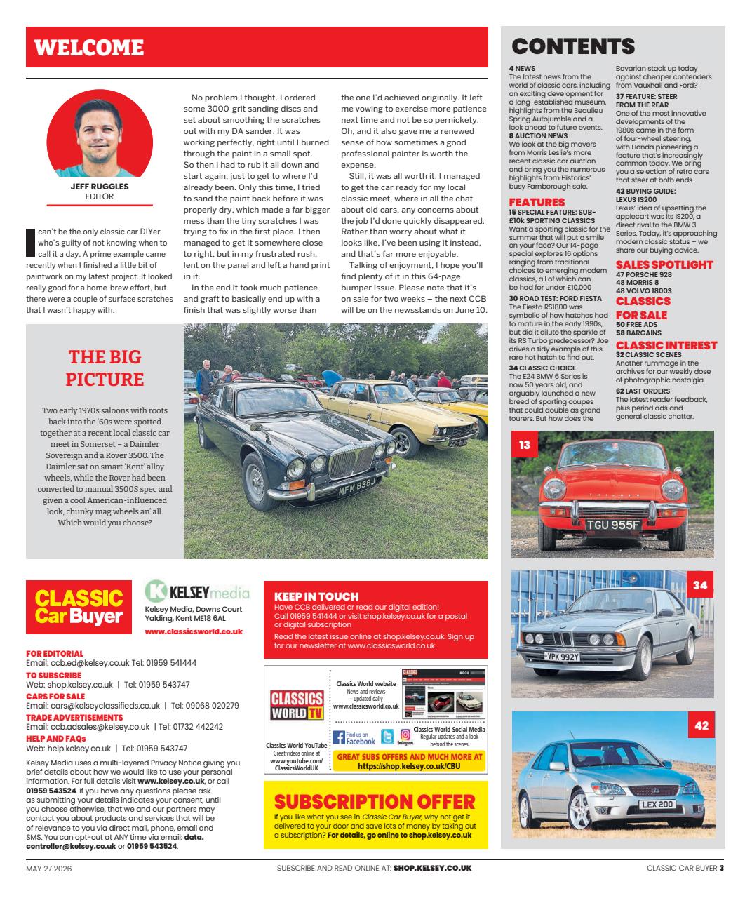 Classic Car Buyer Preview Pages