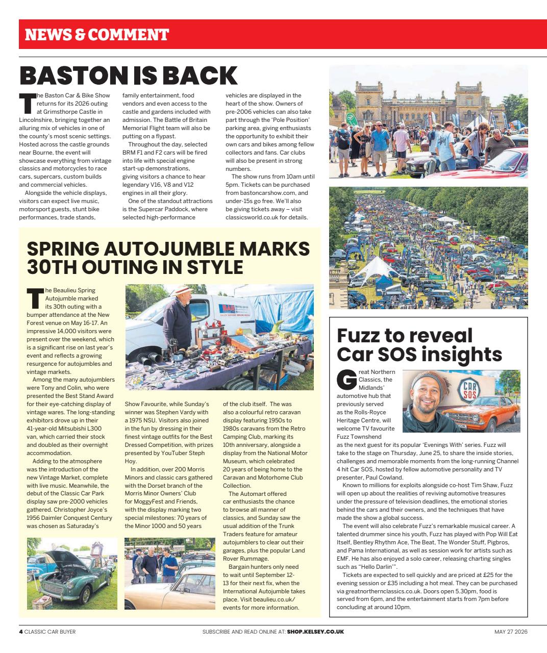Classic Car Buyer Preview Pages