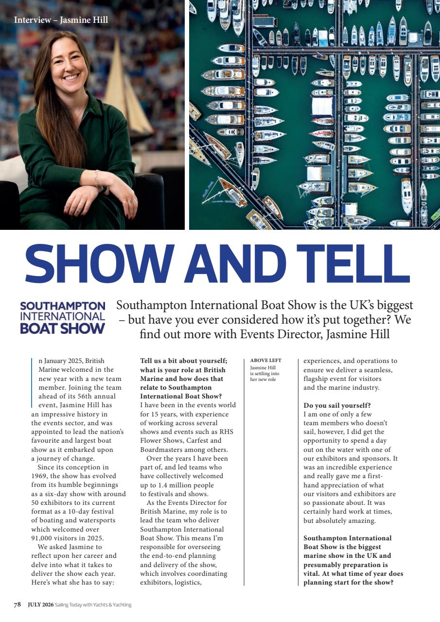 Yachts & Yachting Preview Pages