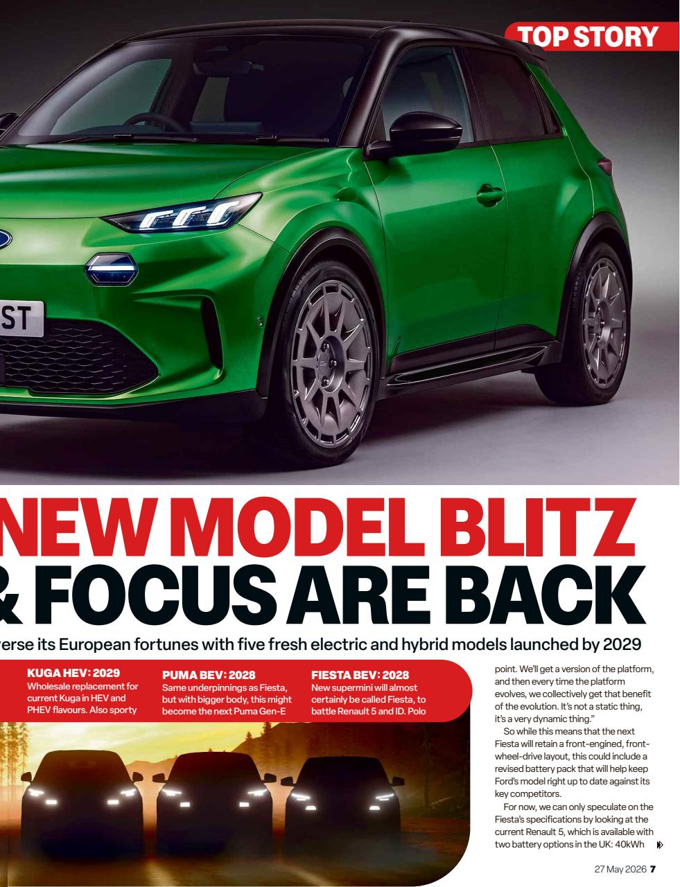 Auto Express Preview Pages