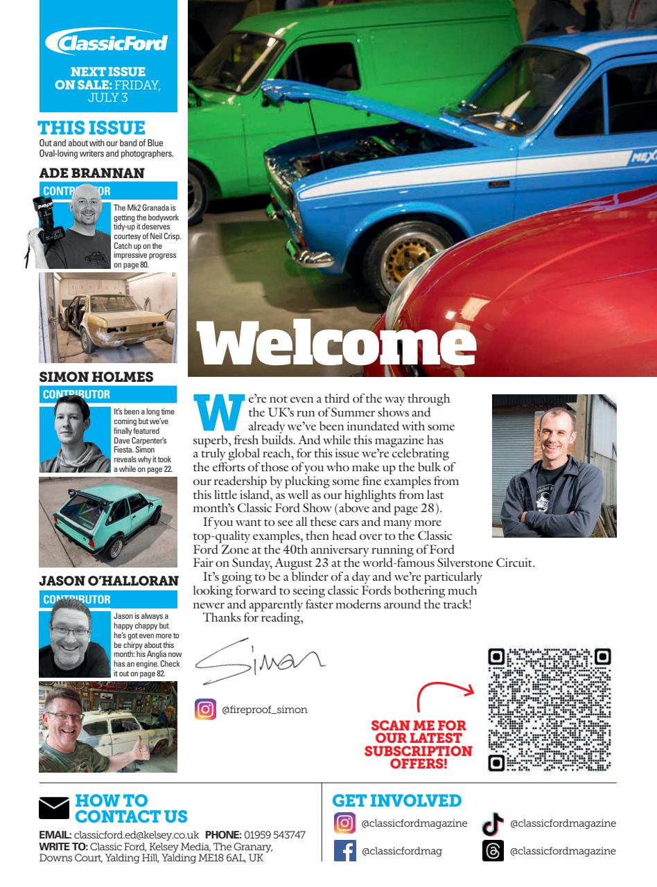 Classic Ford Preview Pages