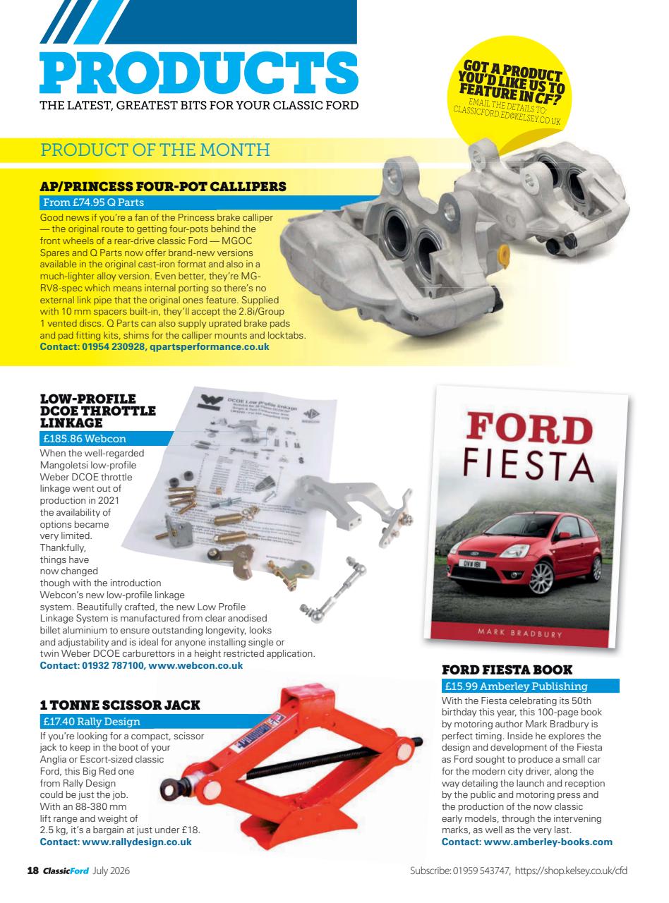 Classic Ford Preview Pages