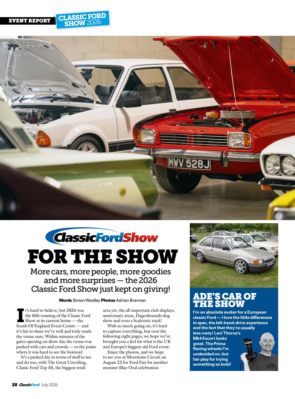 Classic Ford Preview Pages