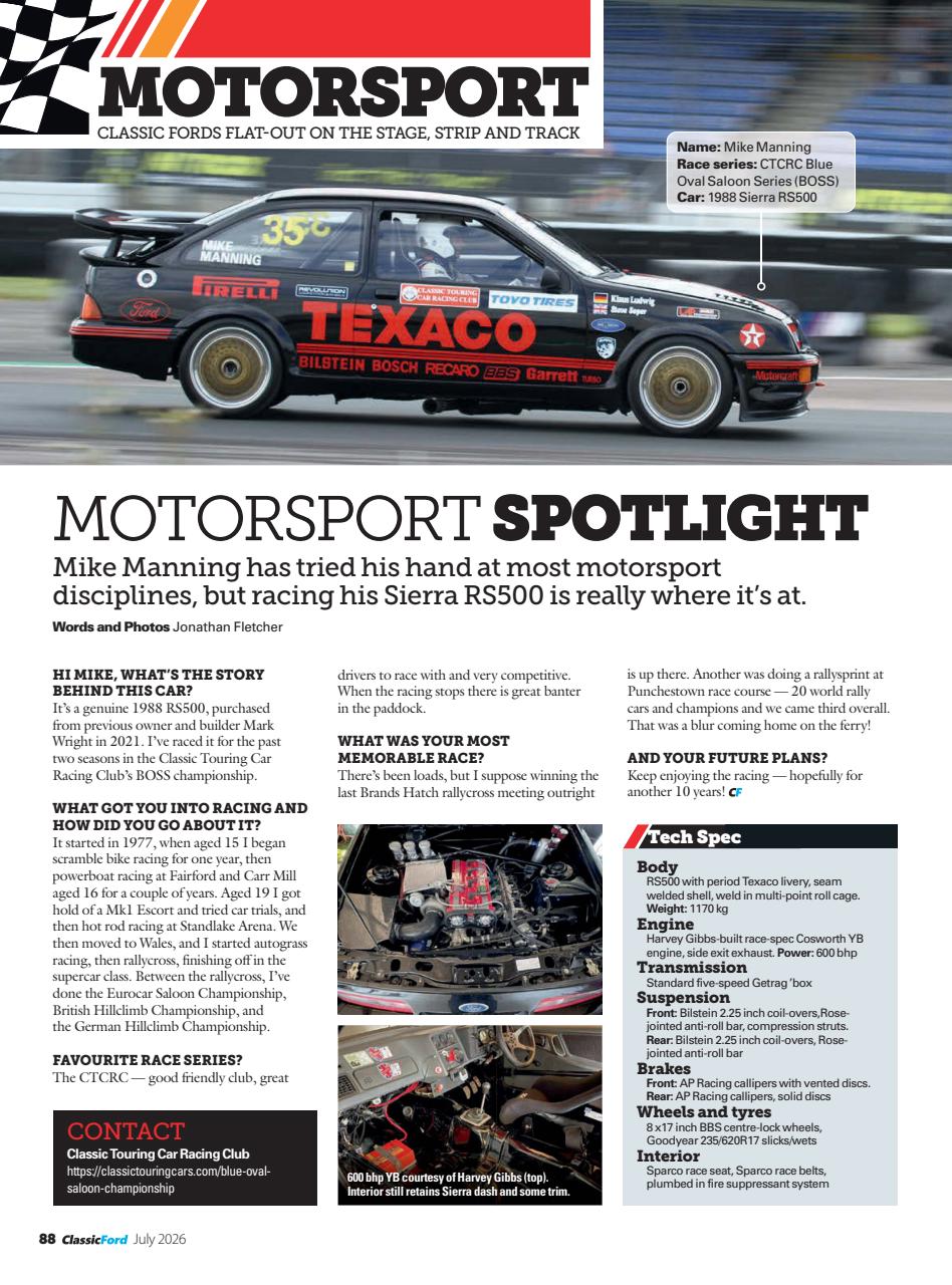 Classic Ford Preview Pages