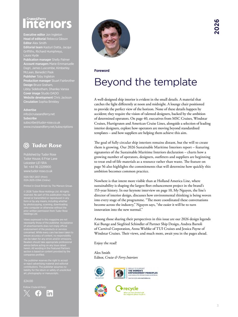Cruise & Ferry Preview Pages