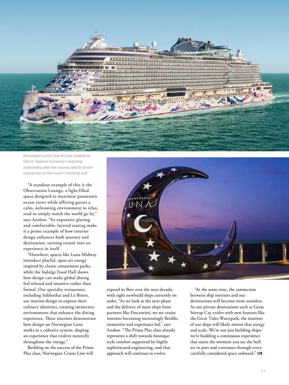 Cruise & Ferry Preview Pages