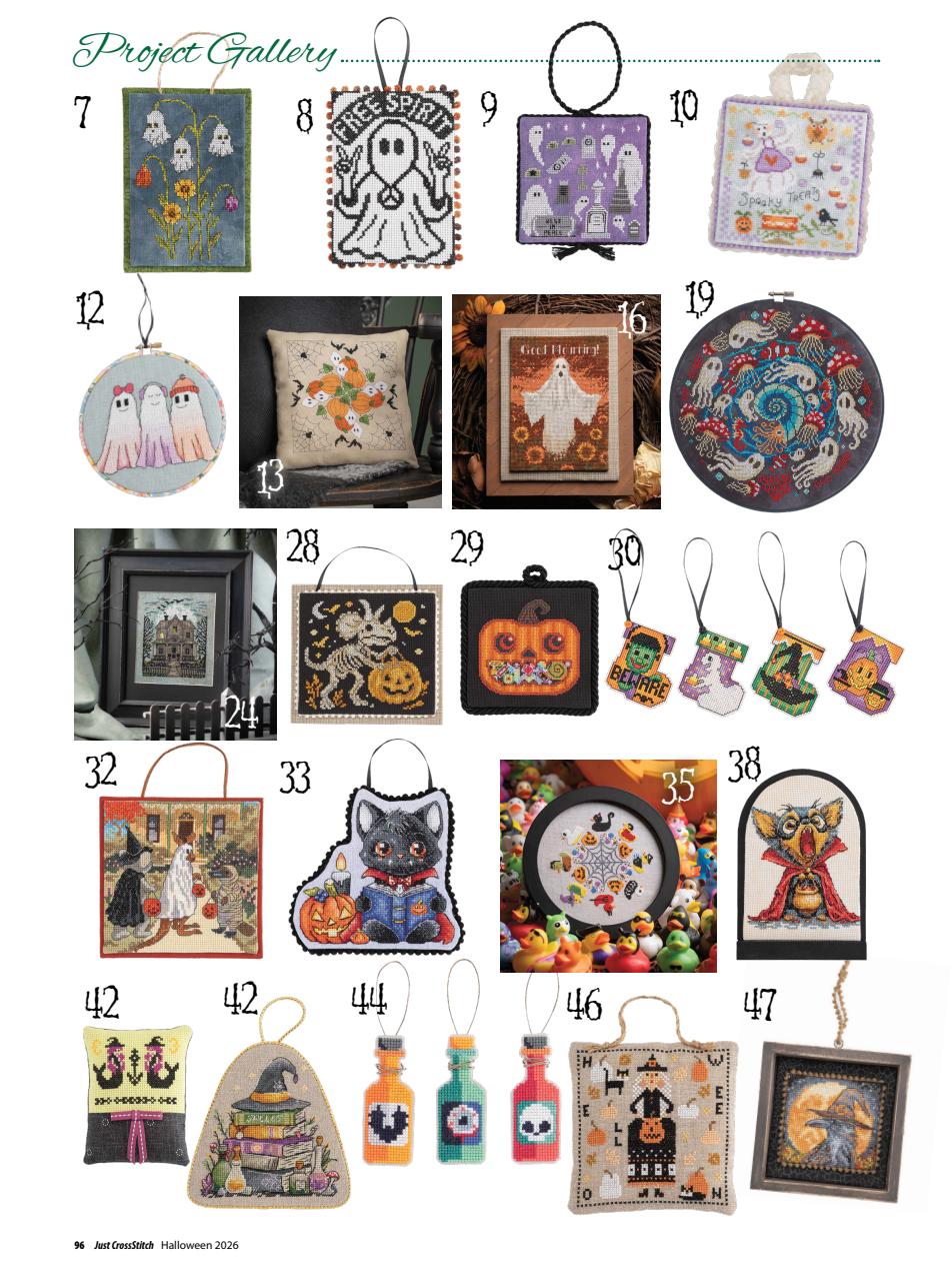 Just CrossStitch Preview Pages