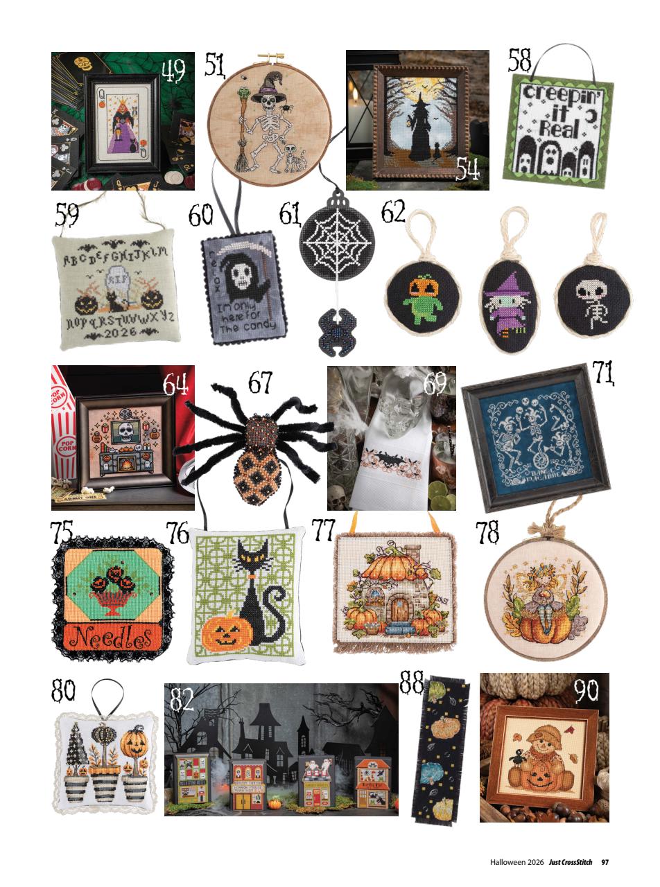 Just CrossStitch Preview Pages