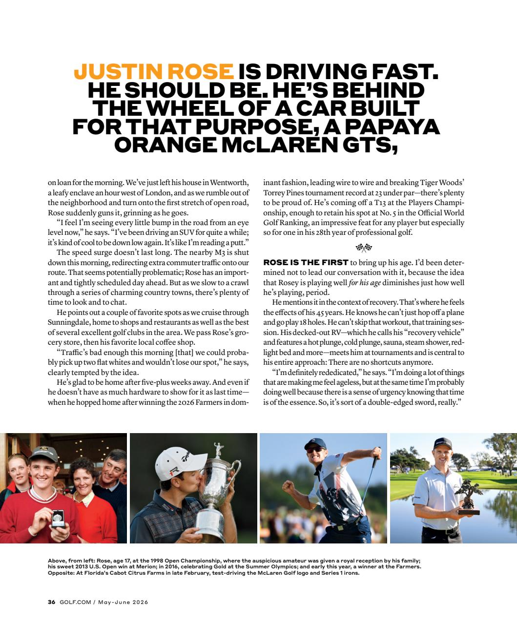 Golf Magazine Preview Pages