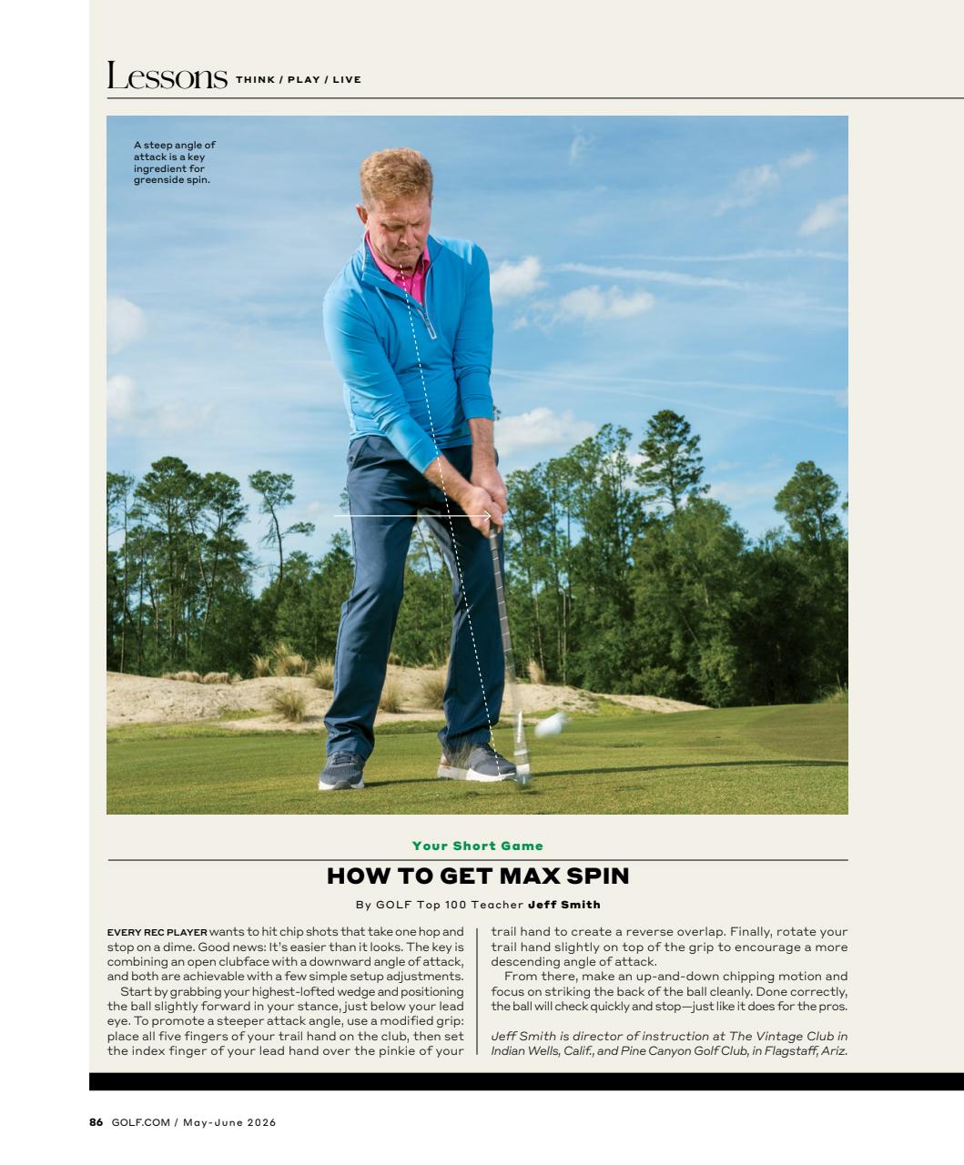 Golf Magazine Preview Pages