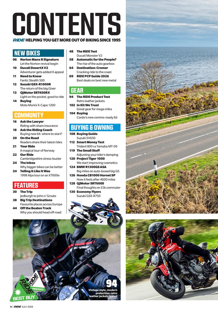 Ride Preview Pages