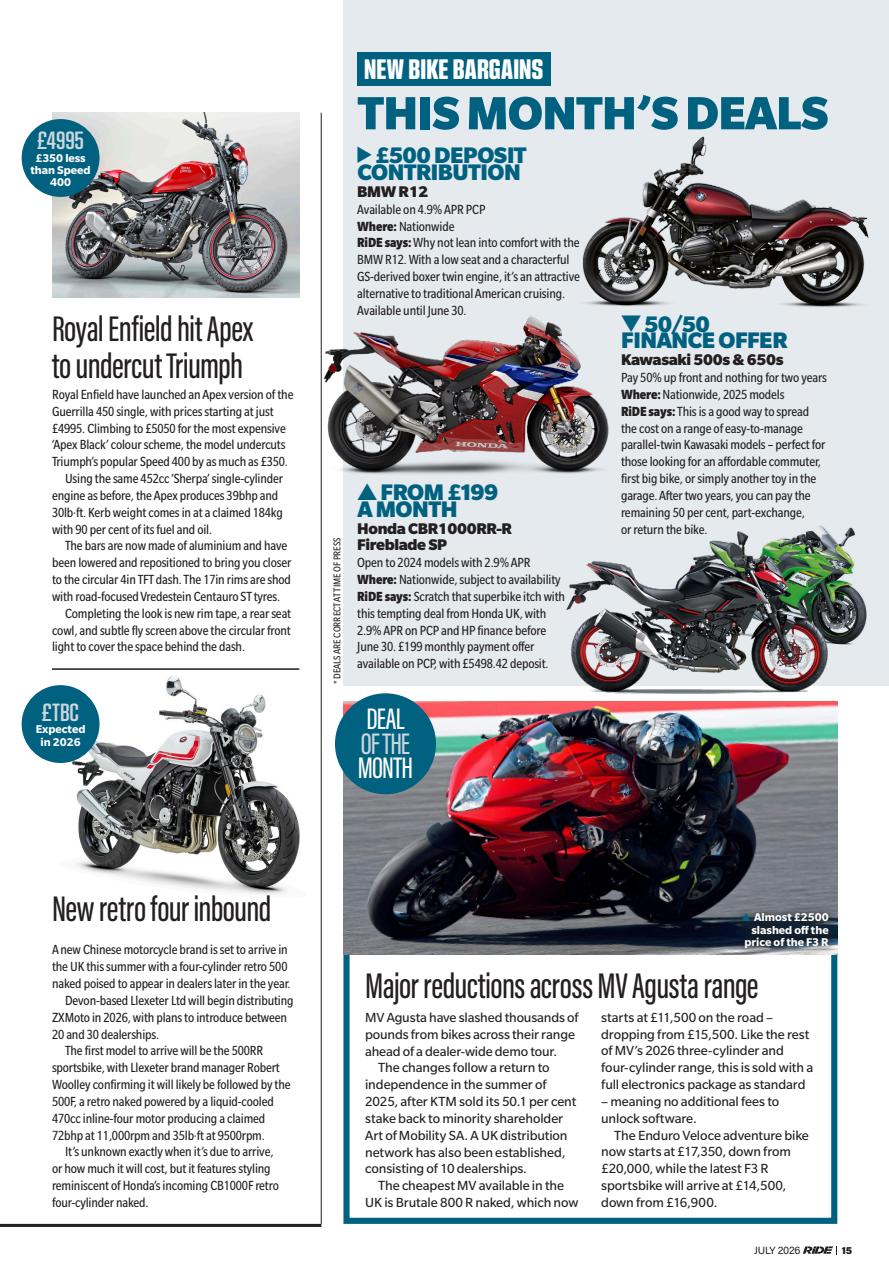 Ride Preview Pages