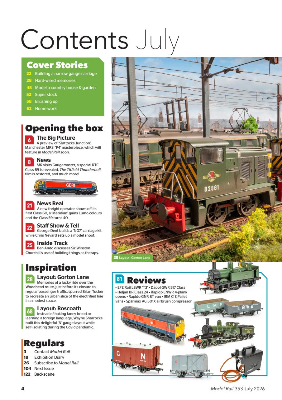 Model Rail Preview Pages