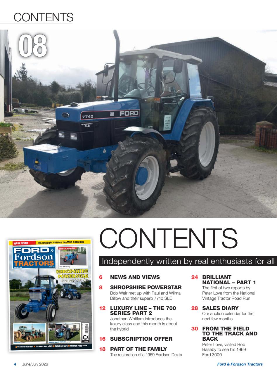 Ford & Fordson Preview Pages