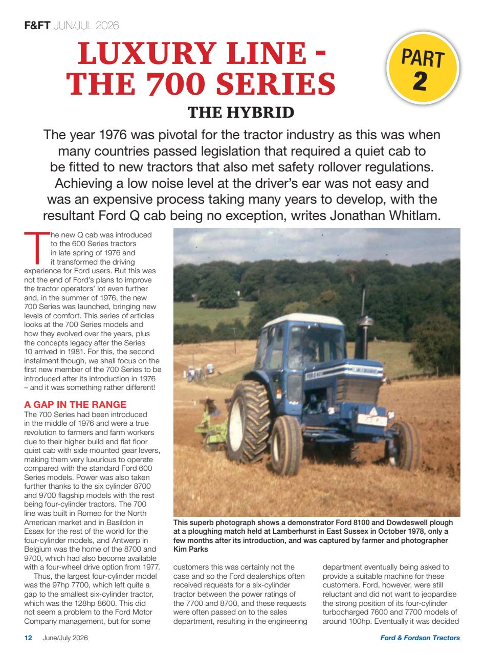 Ford & Fordson Preview Pages