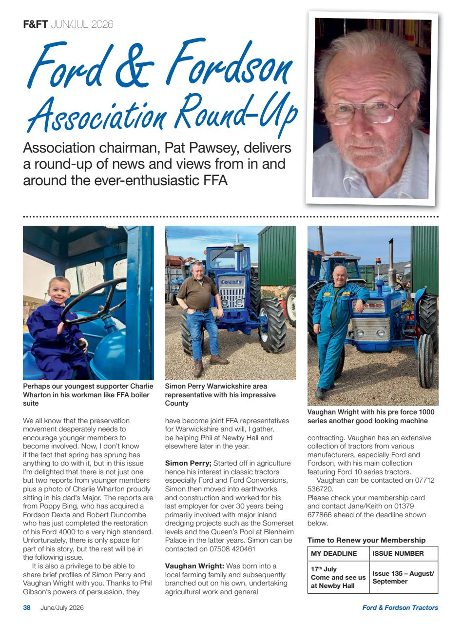 Ford & Fordson Preview Pages