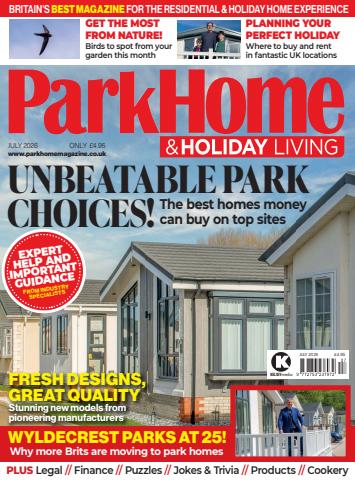 Park Home & Holiday Living issue July 2026