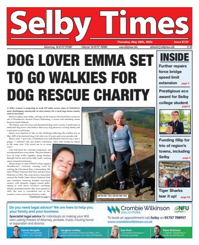 Selby Times issue May 28th 2026