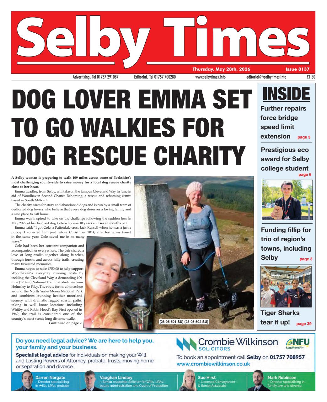 Selby Times Preview Pages