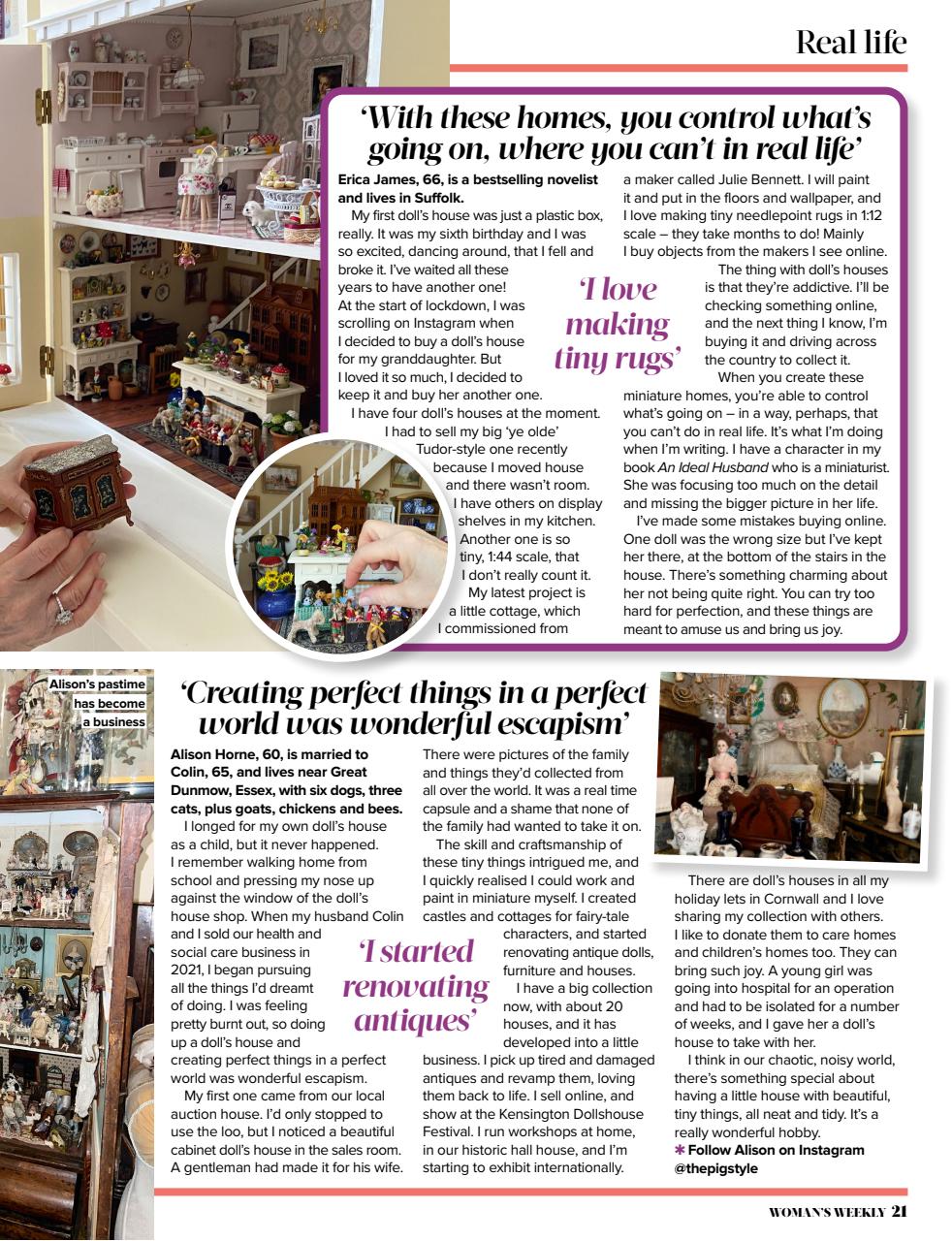 Woman's Weekly Preview Pages