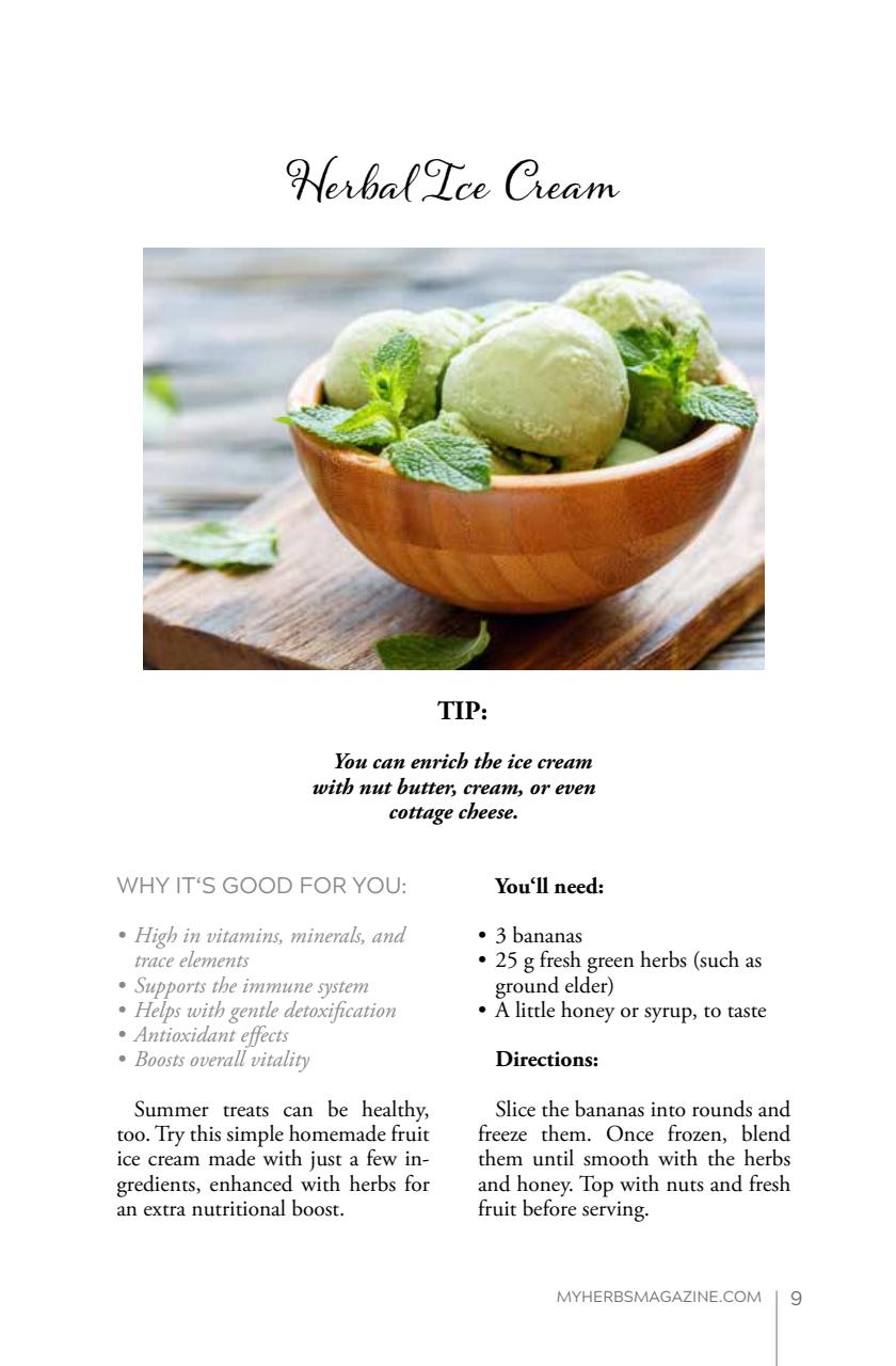 My Herbs Magazine Preview Pages