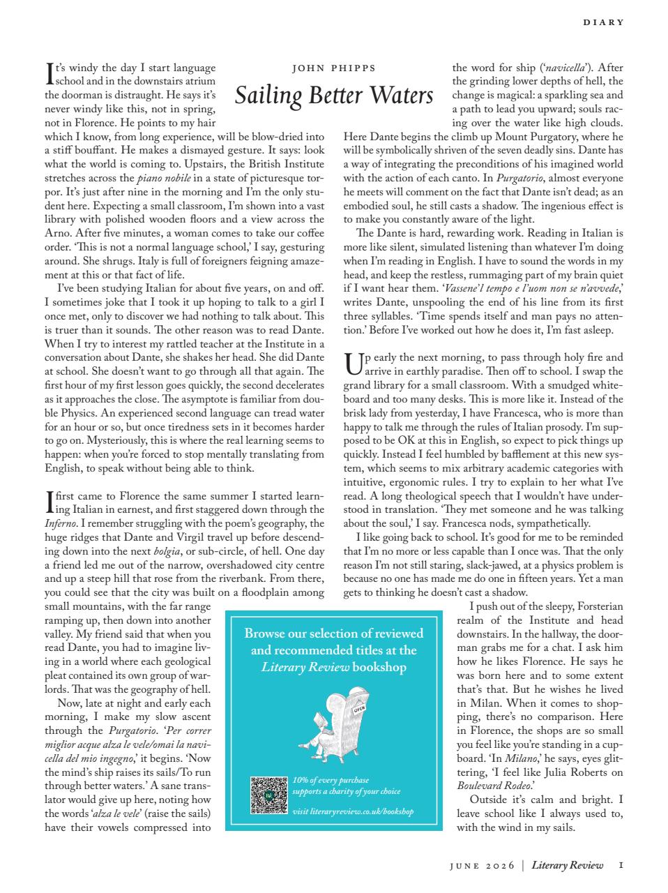 Literary Review Preview Pages