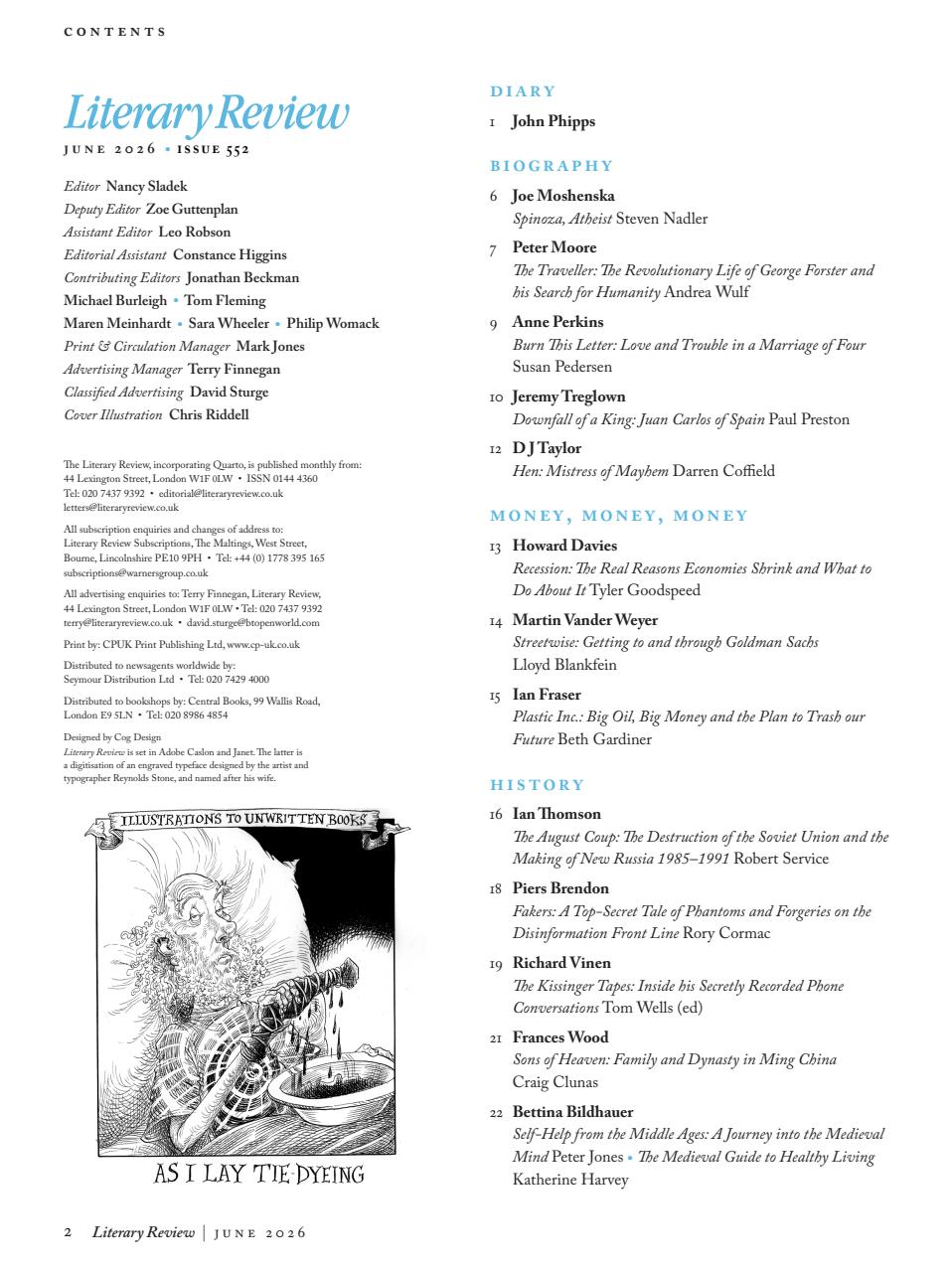 Literary Review Preview Pages
