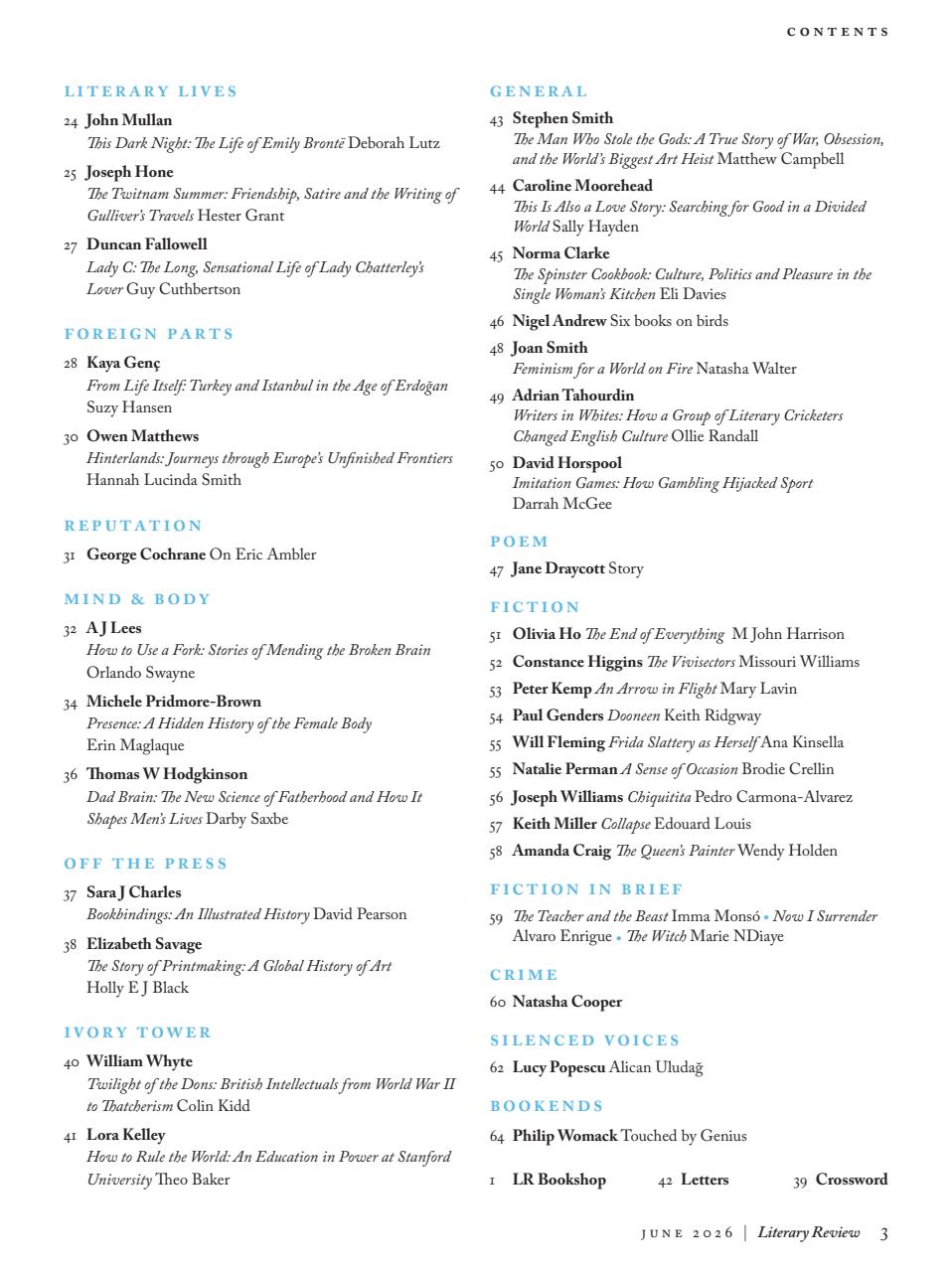 Literary Review Preview Pages