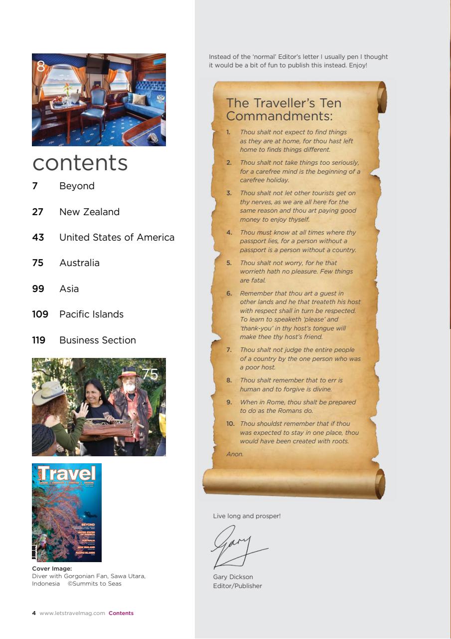 Let’s Travel Preview Pages