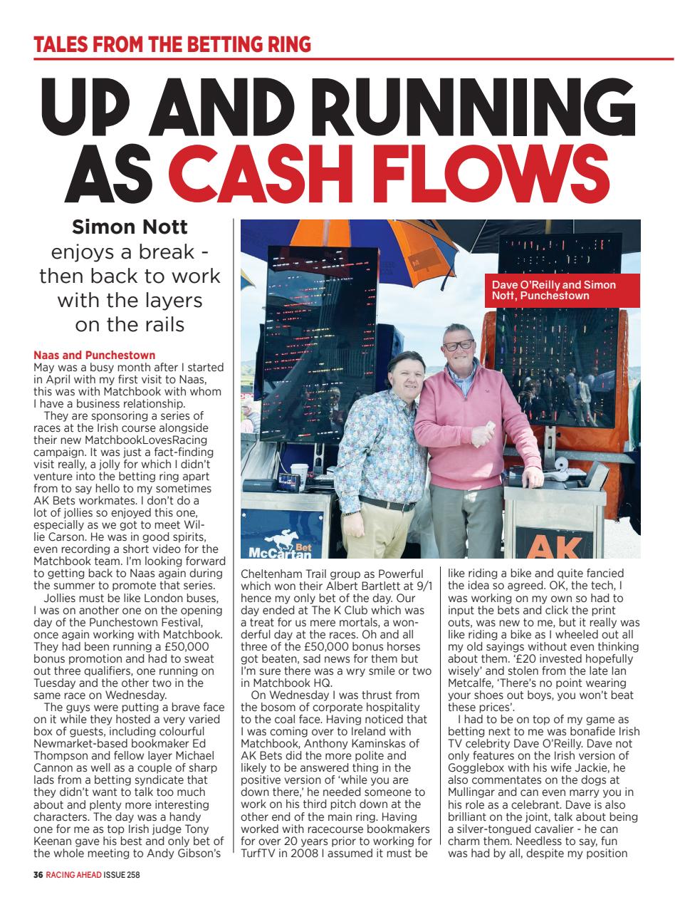 Racing Ahead Preview Pages