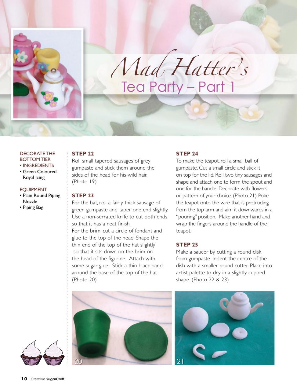 Creative Sugar Craft Preview Pages