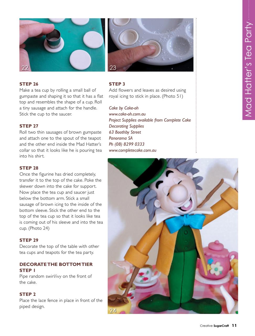 Creative Sugar Craft Preview Pages
