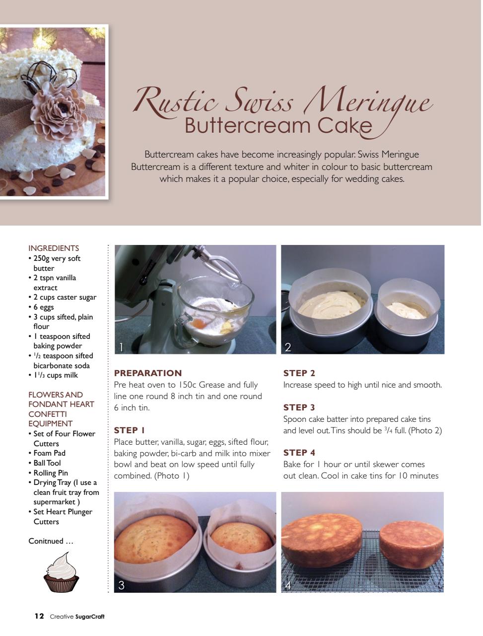 Creative Sugar Craft Preview Pages