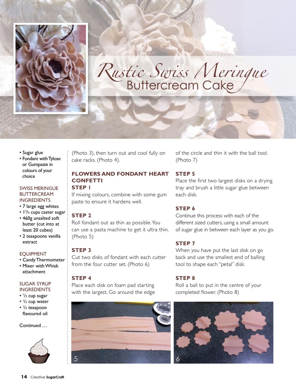Creative Sugar Craft Preview Pages